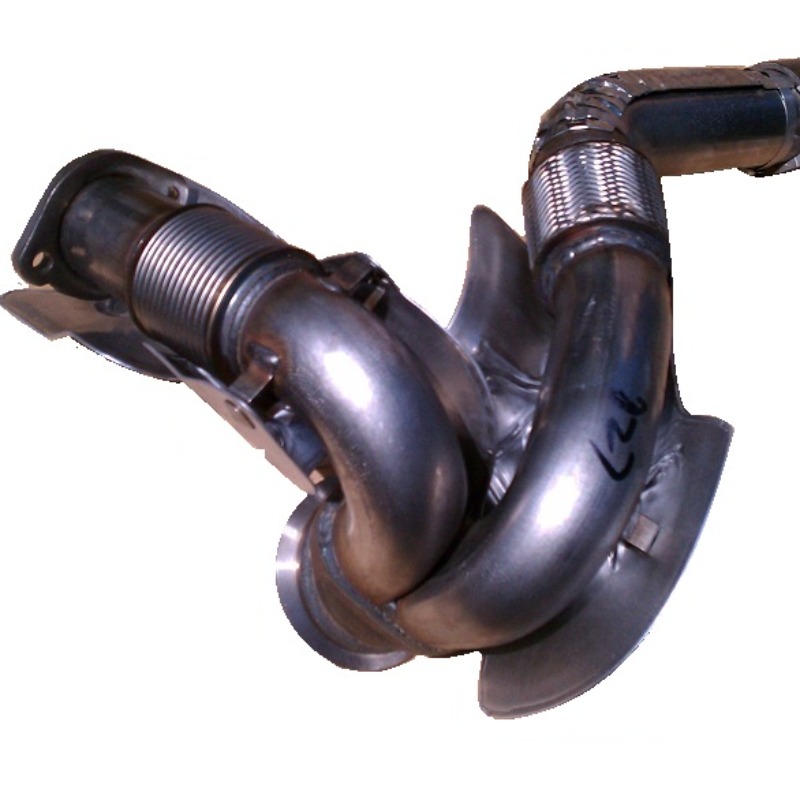 Paip Masuk Pengecas Turbo Ford 3C3Z-6K854-DA tulen